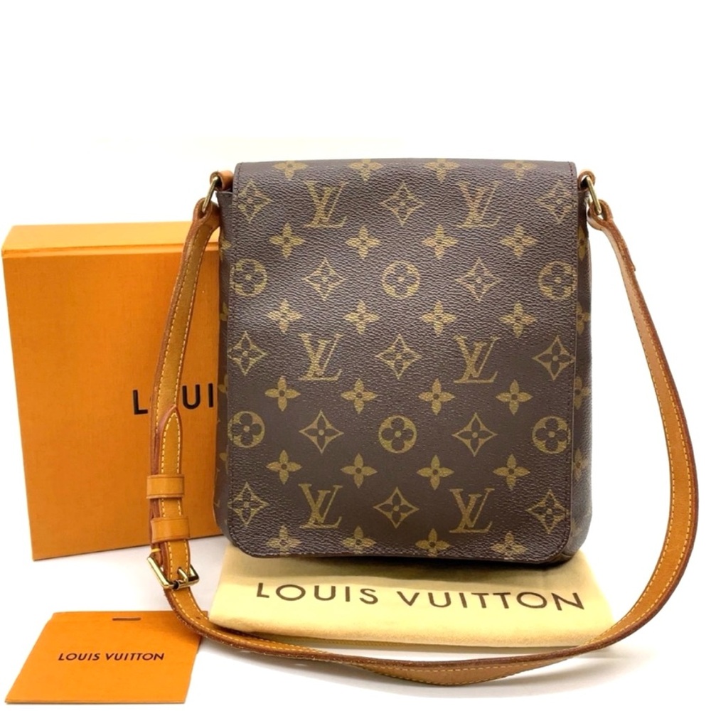 Louis Vuitton Musette Salsa Shoulder Bag Messenger Handbag Purse